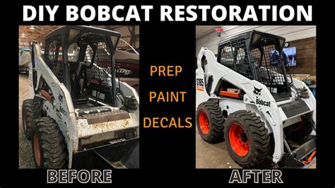 how much does it cost to paint a skid steer|repainting a skid steer.